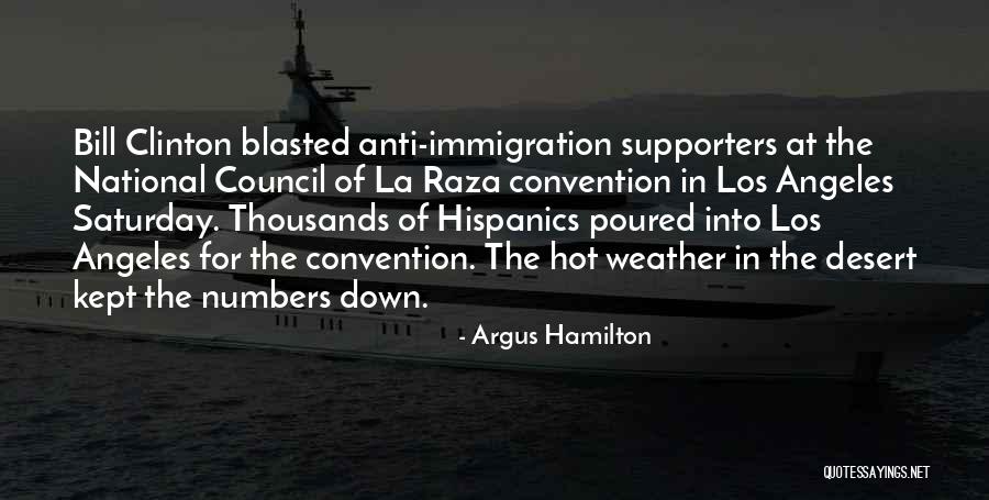 The Hot Weather Quotes By Argus Hamilton