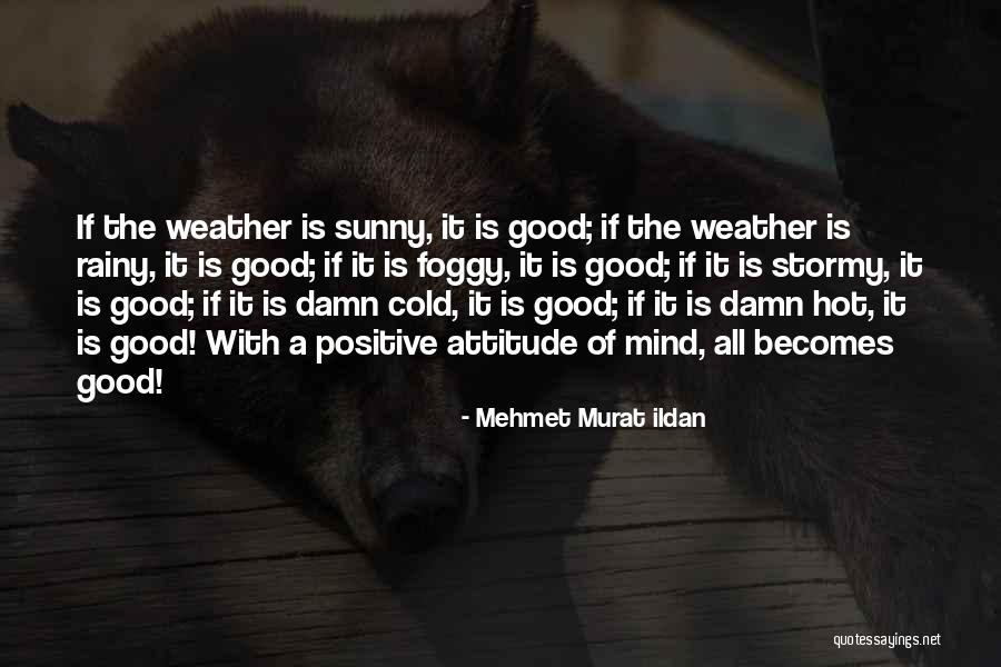 The Hot Weather Quotes By Mehmet Murat Ildan