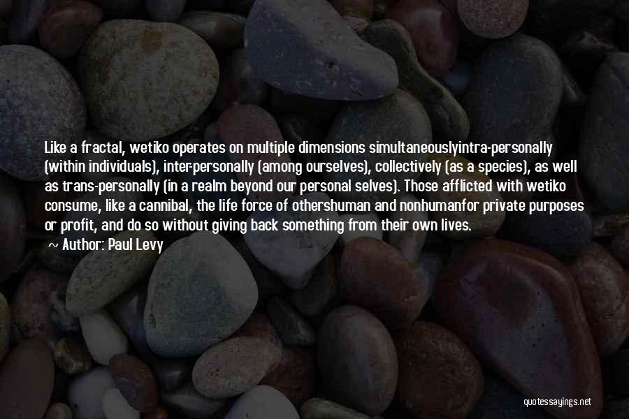 The Human Body And Mind Quotes By Paul Levy