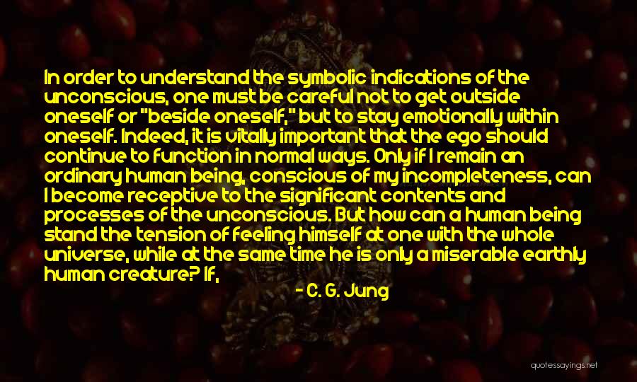 The Human Ego Quotes By C. G. Jung