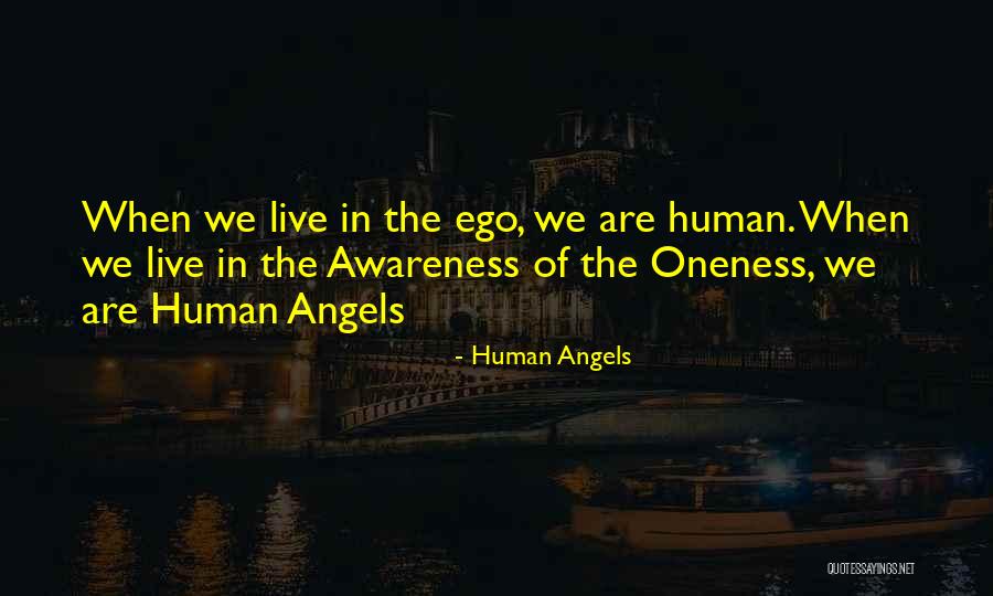 The Human Ego Quotes By Human Angels