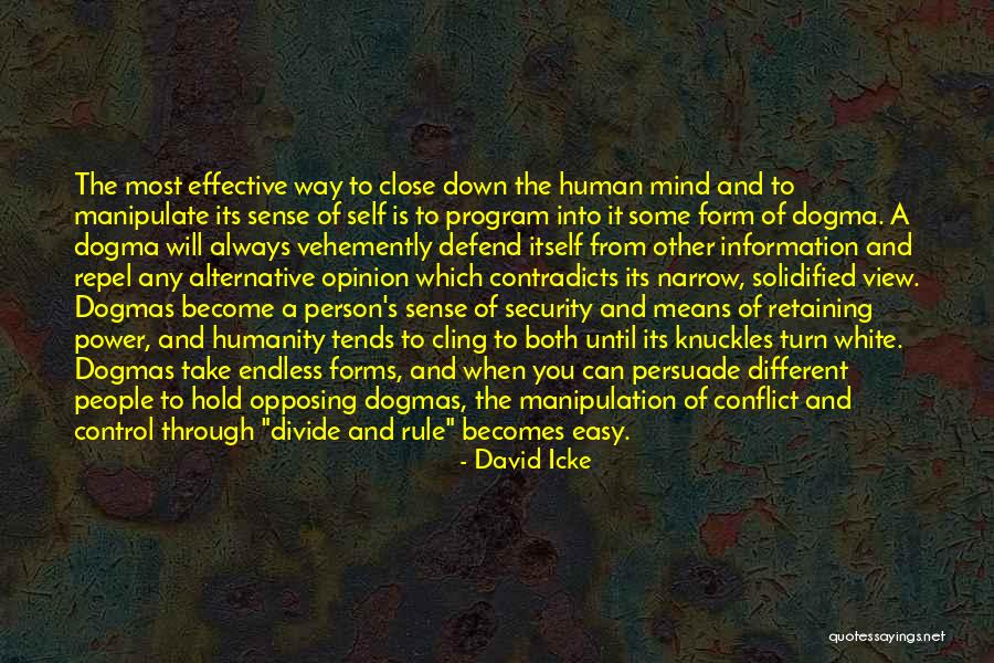 The Human Mind Power Quotes By David Icke