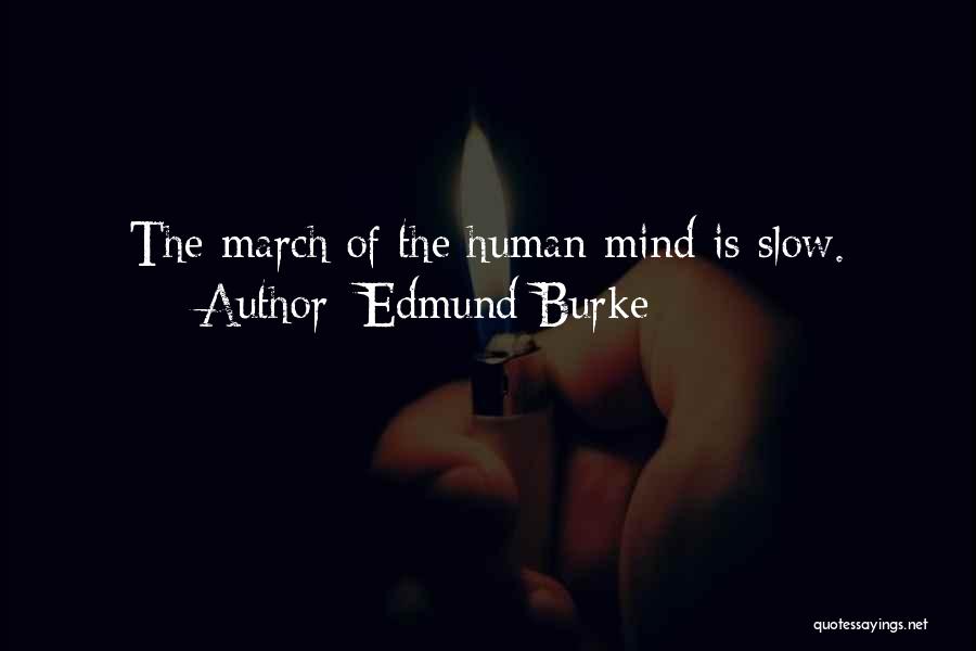 The Human Mind Quotes By Edmund Burke