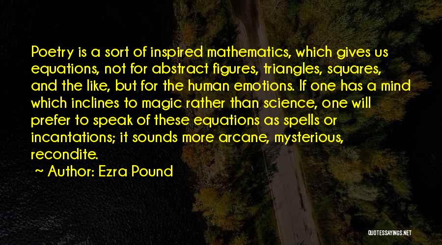 The Human Mind Quotes By Ezra Pound