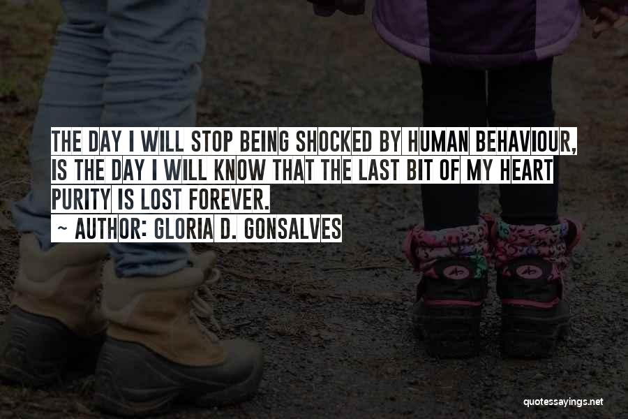 The Human Will Quotes By Gloria D. Gonsalves