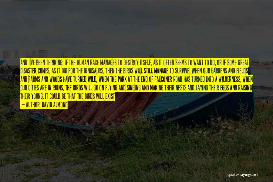 The Human Will To Survive Quotes By David Almond The Human Will To Survive Quotes By David Almond