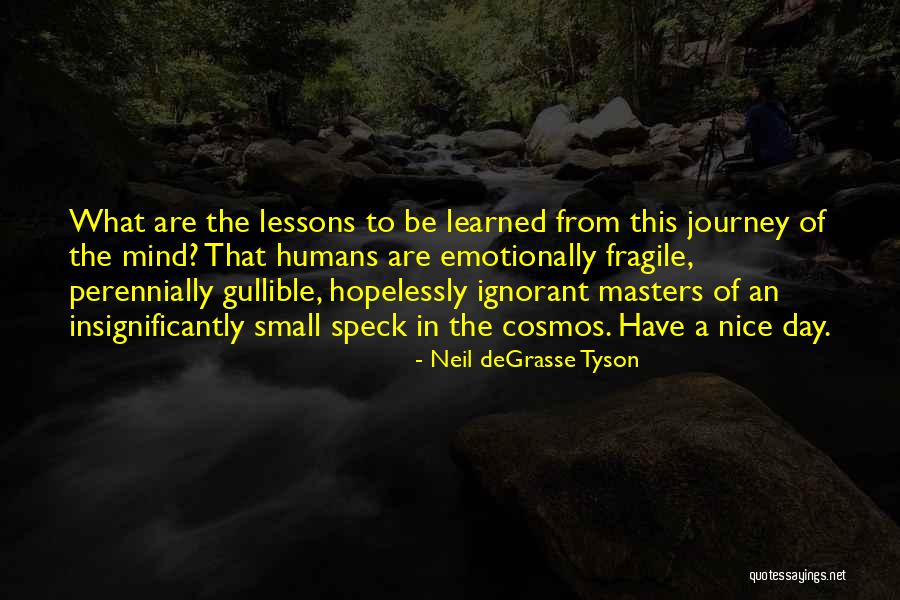 The Humans Quotes By Neil DeGrasse Tyson