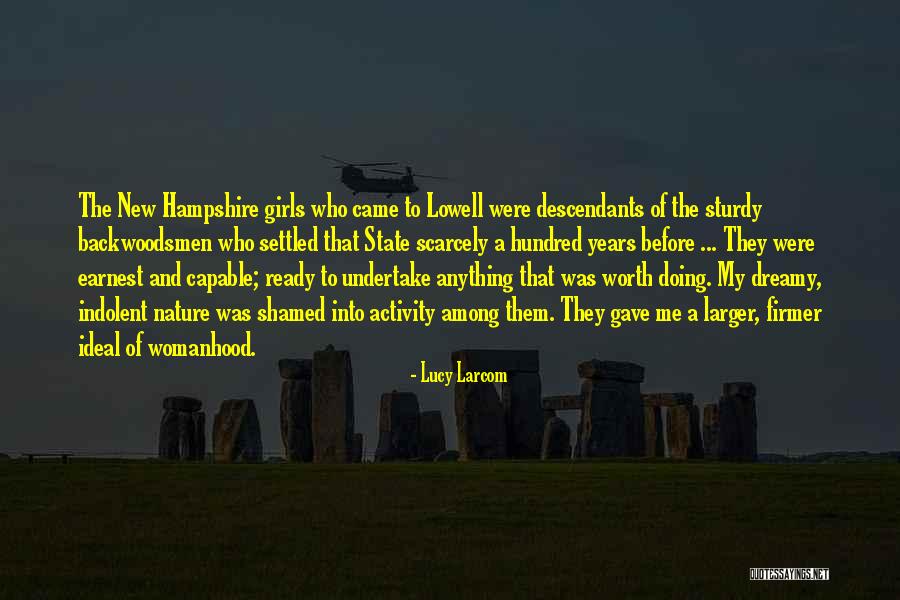 The Hundred Quotes By Lucy Larcom The Hundred Quotes By Lucy Larcom