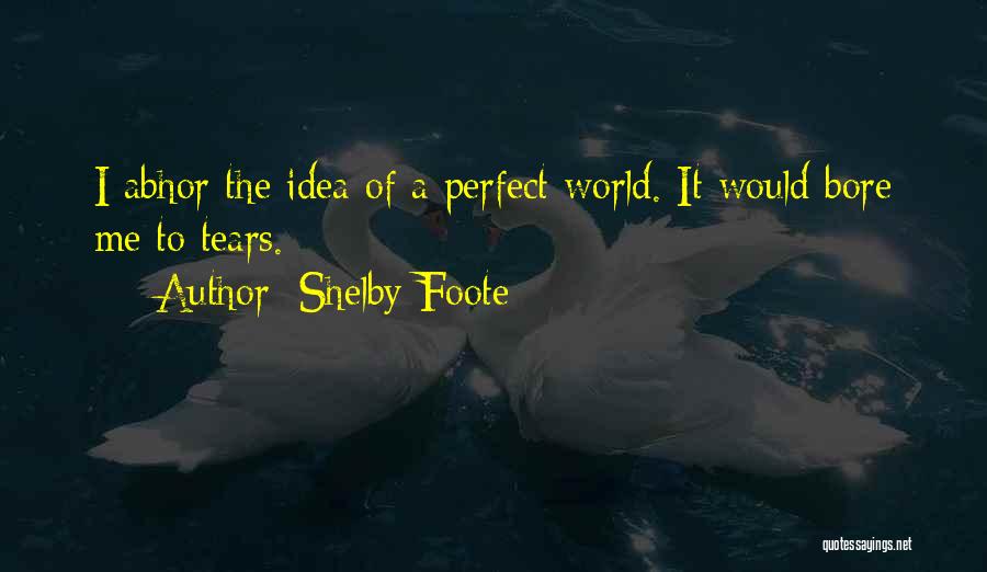 The Idea Of Perfection Quotes By Shelby Foote