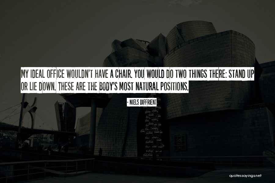 The Ideal Body Quotes By Niels Diffrient