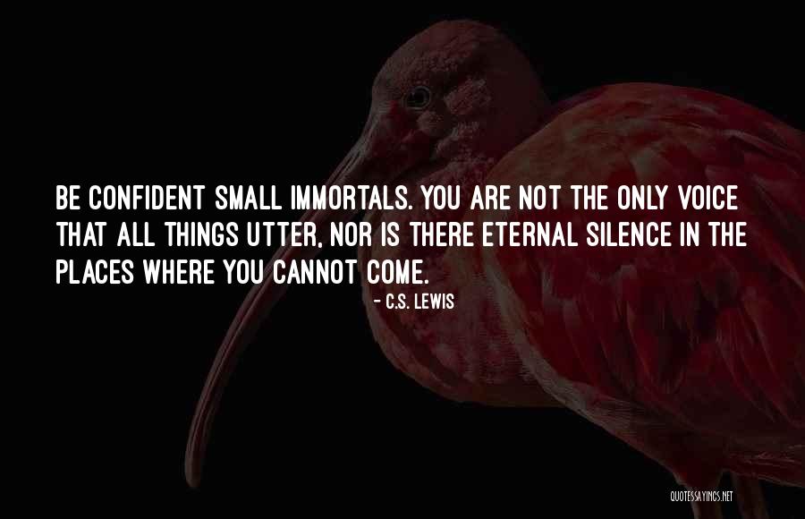 The Immortals Quotes By C.S. Lewis