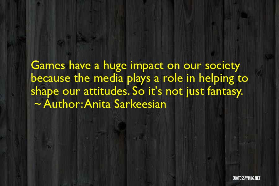 The Impact Of Media Quotes By Anita Sarkeesian