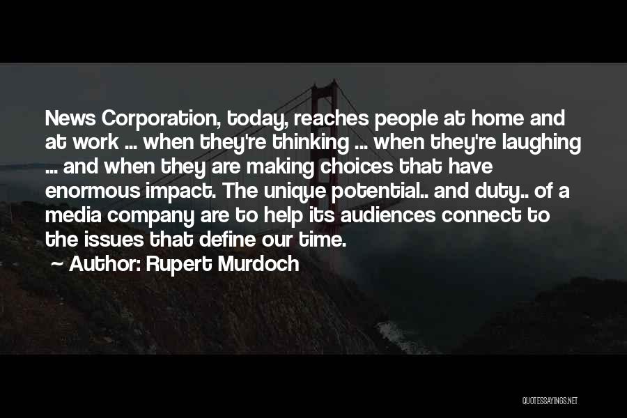 The Impact Of Media Quotes By Rupert Murdoch