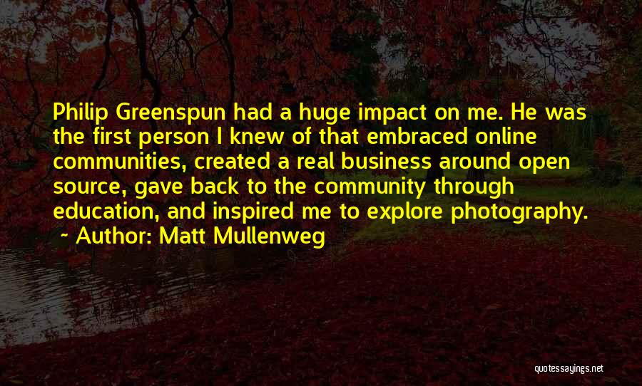 The Impact Of One Person Quotes By Matt Mullenweg The Impact Of One Person Quotes By Matt Mullenweg