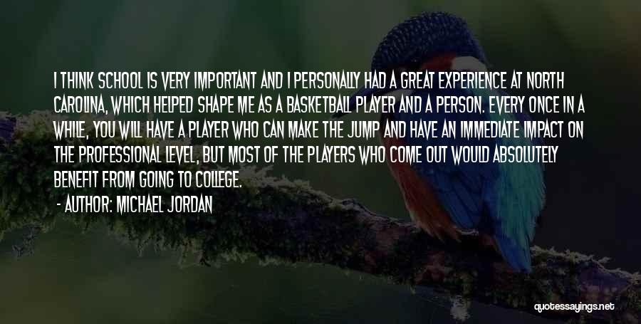 The Impact Of One Person Quotes By Michael Jordan