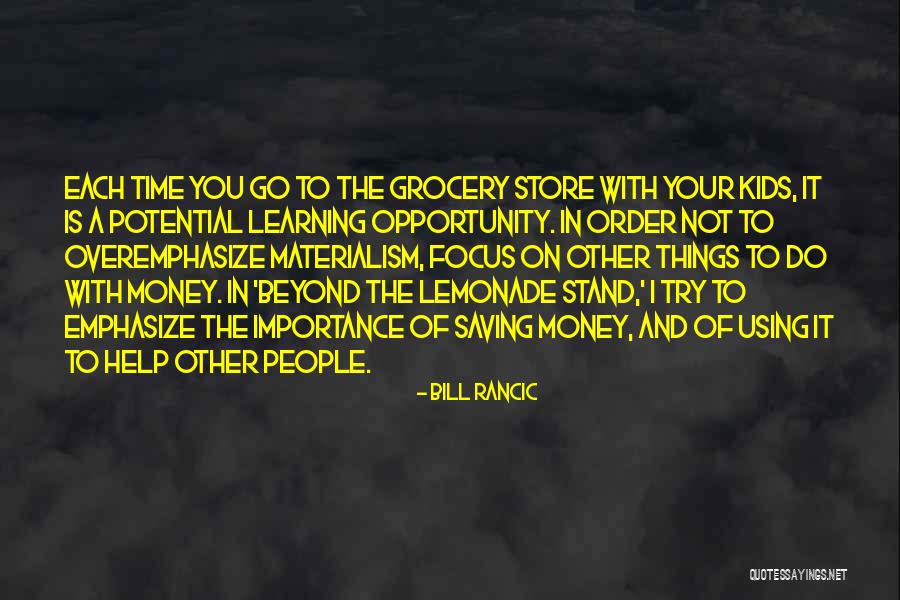 The Importance Of Money Quotes By Bill Rancic The Importance Of Money Quotes By Bill Rancic