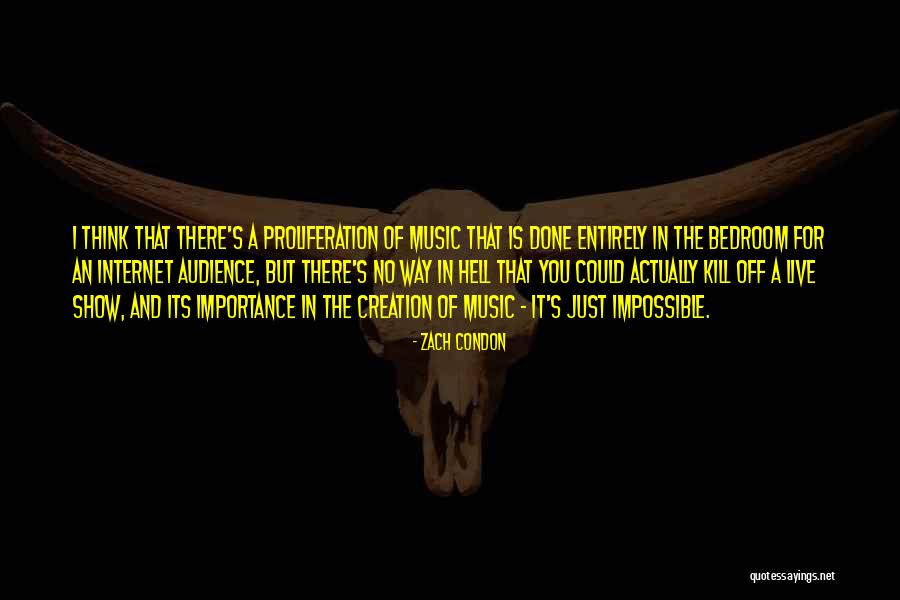 The Importance Of Music Quotes By Zach Condon The Importance Of Music Quotes By Zach Condon
