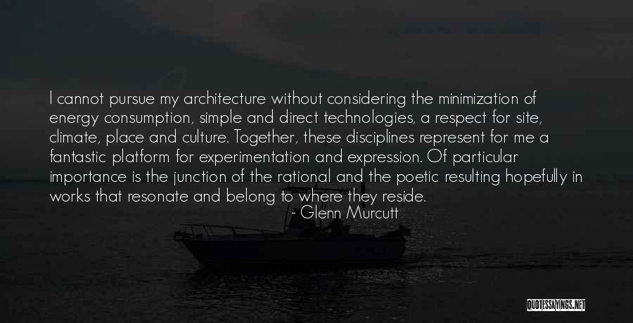 The Importance Of Self Expression Quotes By Glenn Murcutt The Importance Of Self Expression Quotes By Glenn Murcutt