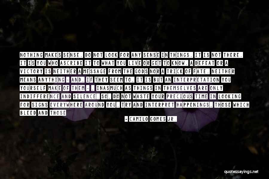 The Important Things Quotes By Camilo Gomes Jr. The Important Things Quotes By Camilo Gomes Jr.