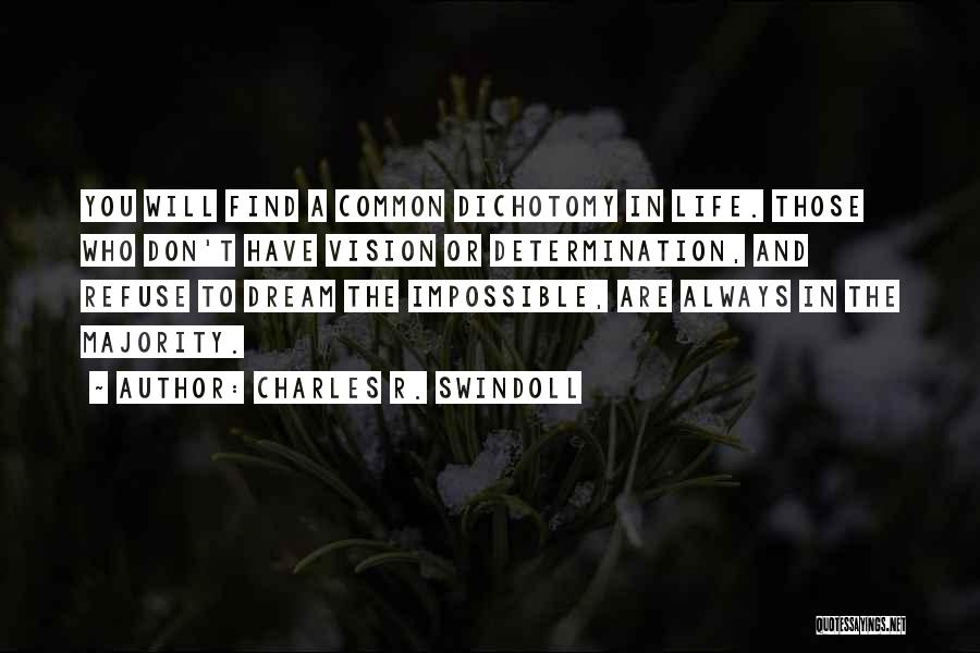 The Impossible Dream Quotes By Charles R. Swindoll