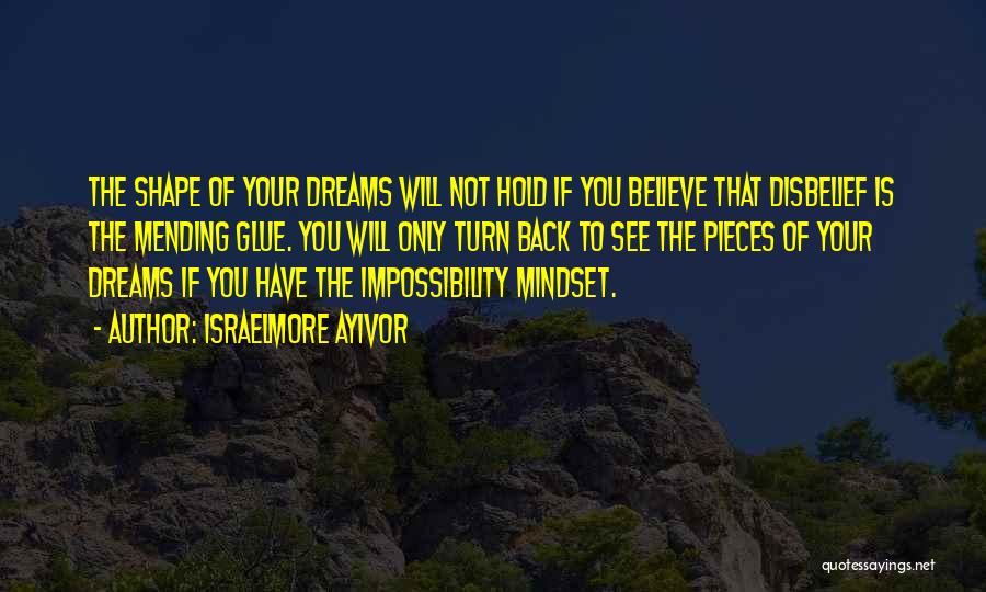 The Impossible Dream Quotes By Israelmore Ayivor