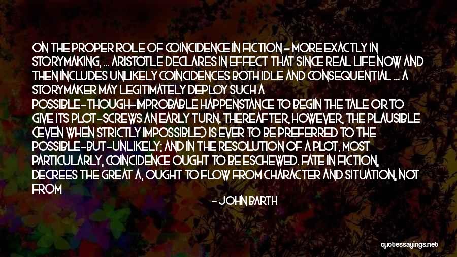 The Impossible Rescue Quotes By John Barth The Impossible Rescue Quotes By John Barth