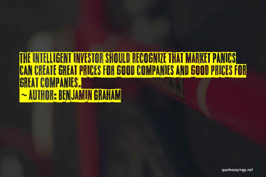 The Intelligent Investor Quotes By Benjamin Graham