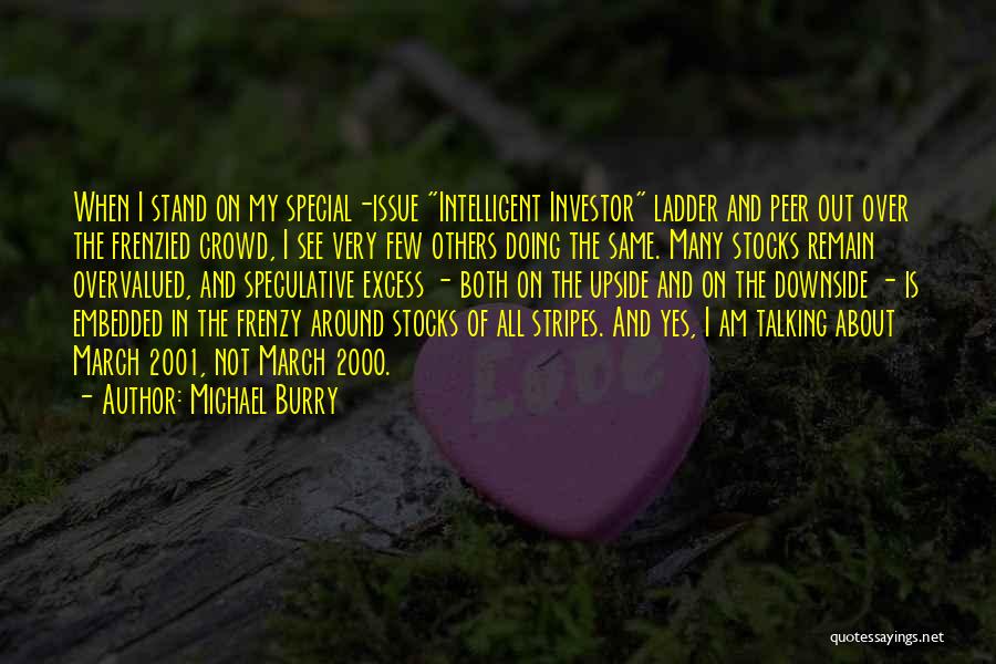 The Intelligent Investor Quotes By Michael Burry