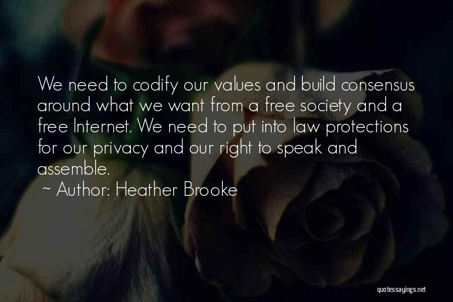 The Internet And Privacy Quotes By Heather Brooke