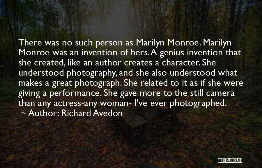 The Invention Of The Camera Quotes By Richard Avedon