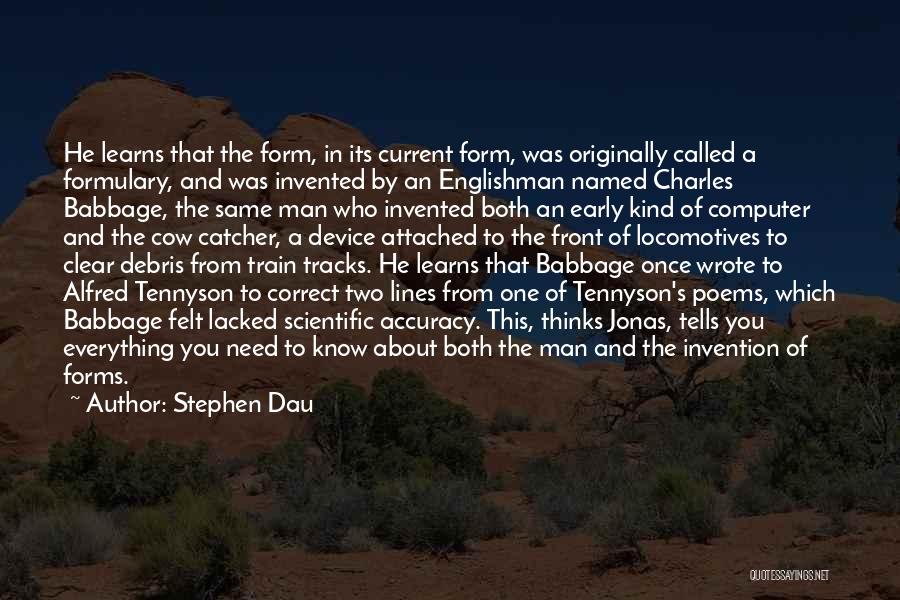 The Invention Of The Computer Quotes By Stephen Dau