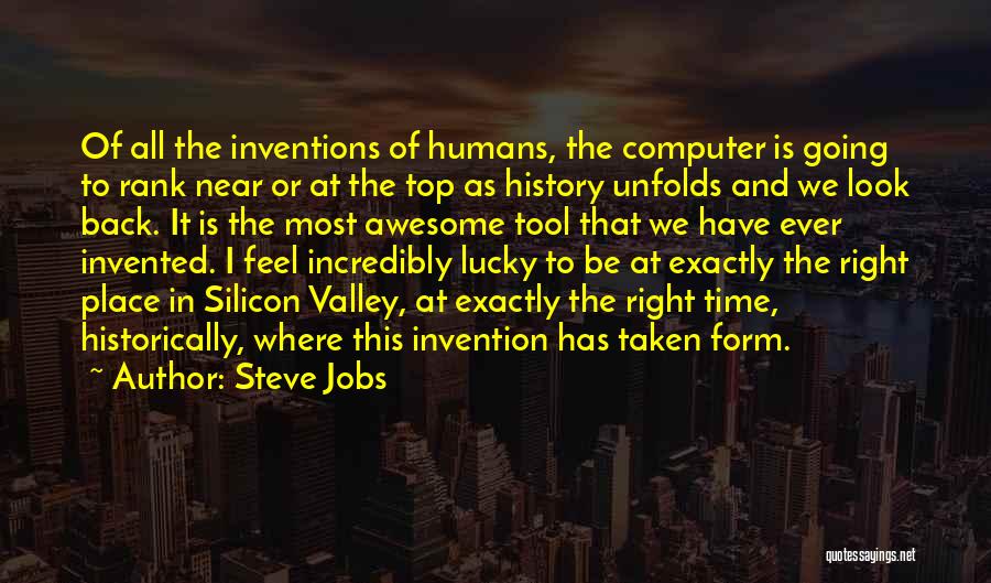 The Invention Of The Computer Quotes By Steve Jobs