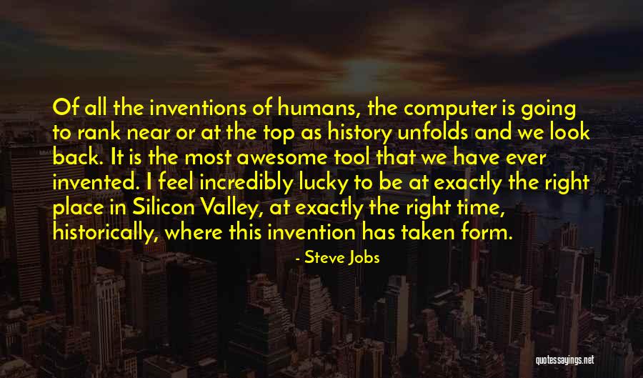 The Invention Of The Computer Quotes By Steve Jobs