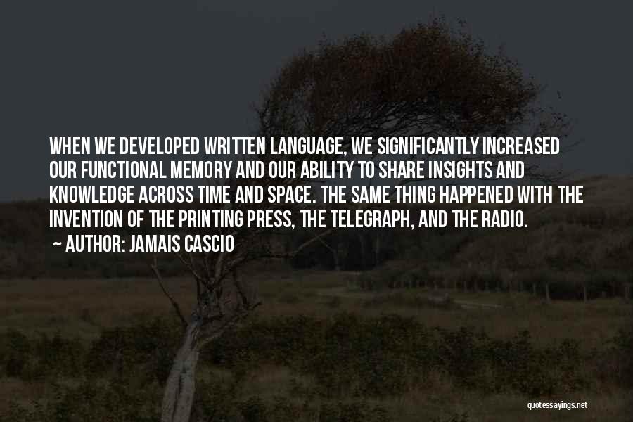 The Invention Of The Radio Quotes By Jamais Cascio