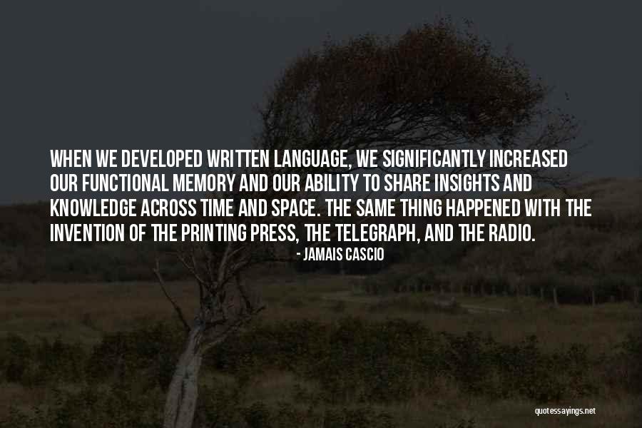 The Invention Of The Radio Quotes By Jamais Cascio