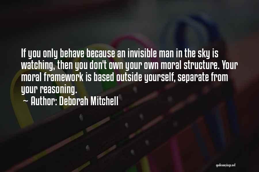 The Invisible Man Quotes By Deborah Mitchell