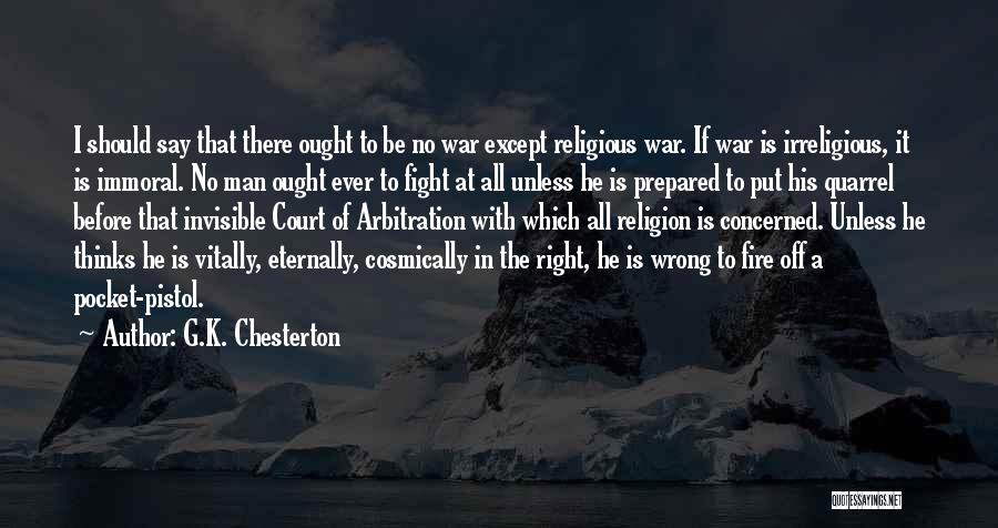 The Invisible Man Quotes By G.K. Chesterton