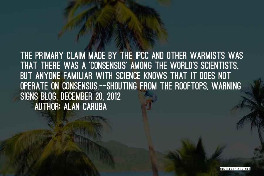 The Ipcc Quotes By Alan Caruba