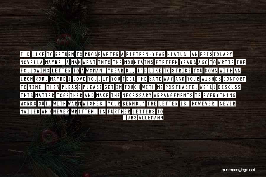 The Iron Man Quotes By Urs Allemann The Iron Man Quotes By Urs Allemann