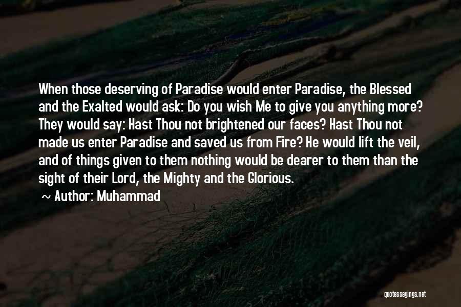 The Islamic Veil Quotes By Muhammad