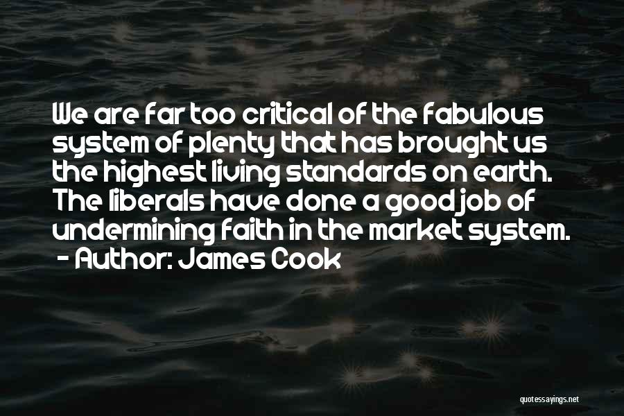 The Job Market Quotes By James Cook