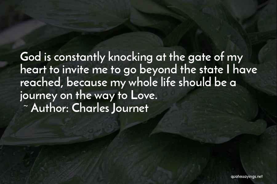 The Journey Of Faith Quotes By Charles Journet