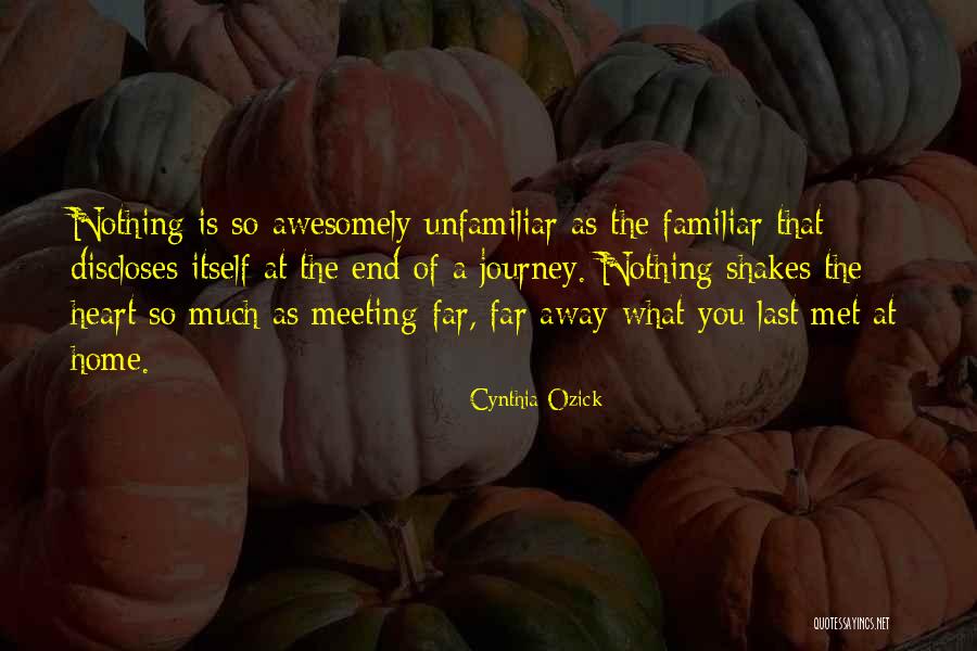 The Journey So Far Quotes By Cynthia Ozick The Journey So Far Quotes By Cynthia Ozick