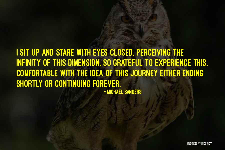 The Journey To Happiness Quotes By Michael Sanders