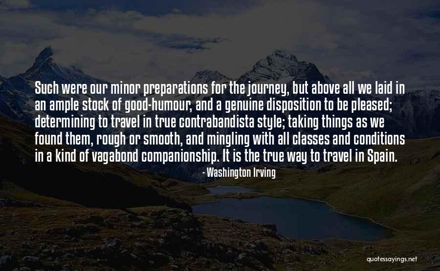 The Journey To Happiness Quotes By Washington Irving