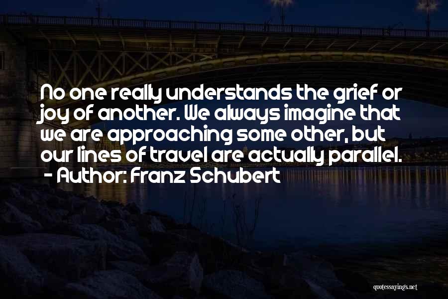 The Joy Of Travel Quotes By Franz Schubert