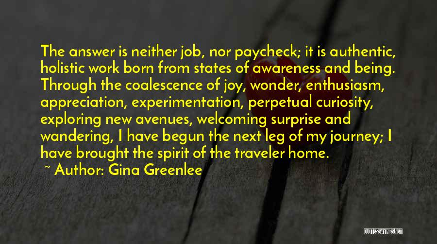 The Joy Of Travel Quotes By Gina Greenlee