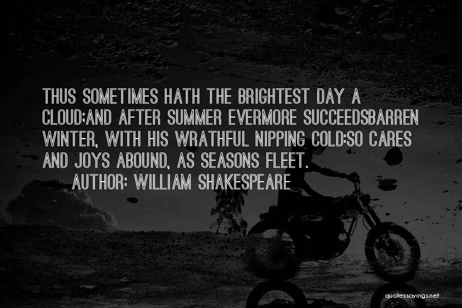 The Joys Of Winter Quotes By William Shakespeare