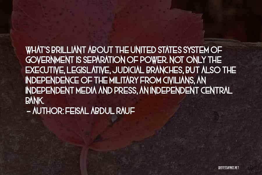 The Judicial System Quotes By Feisal Abdul Rauf