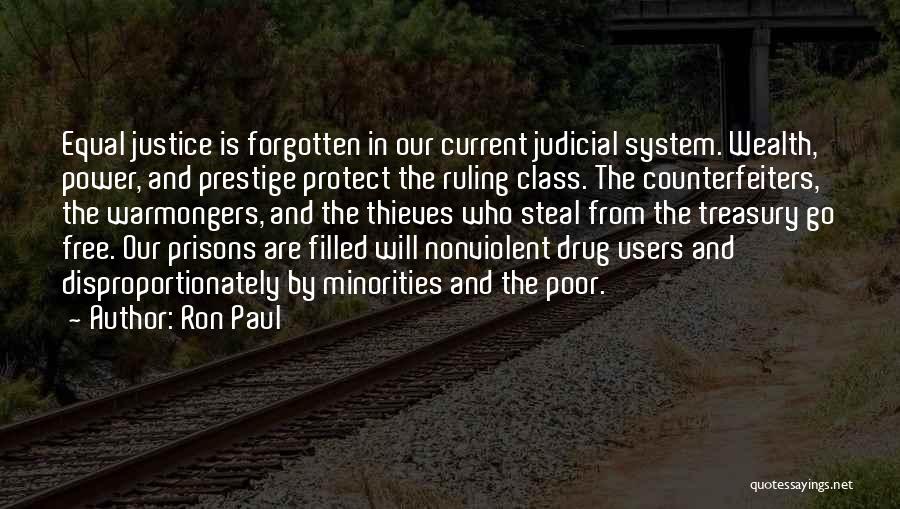 The Judicial System Quotes By Ron Paul